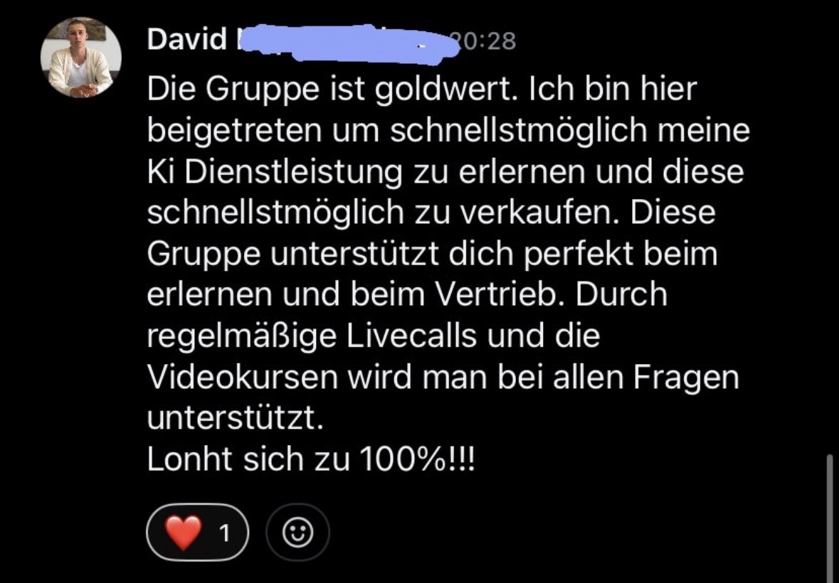 David's Bewertung der KI-Hochschule